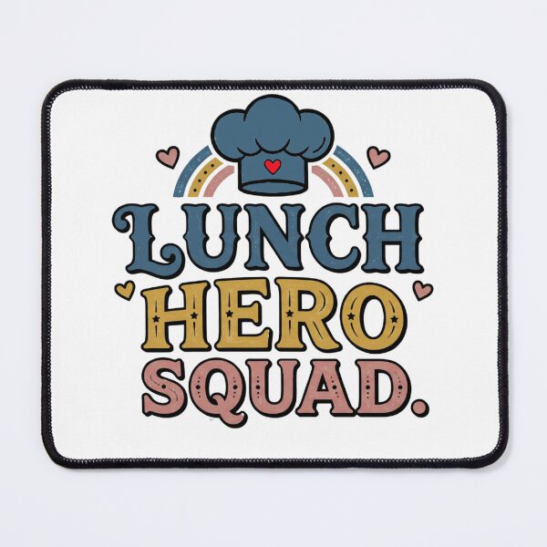 Item preview, school lunch hero squad funny cafeteria crew designed and sold by ArtDesignTp.