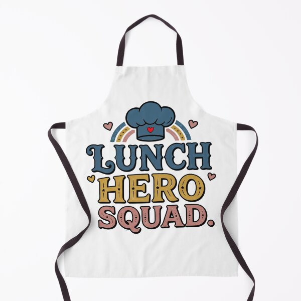Item preview, school lunch hero squad funny cafeteria crew designed and sold by ArtDesignTp.