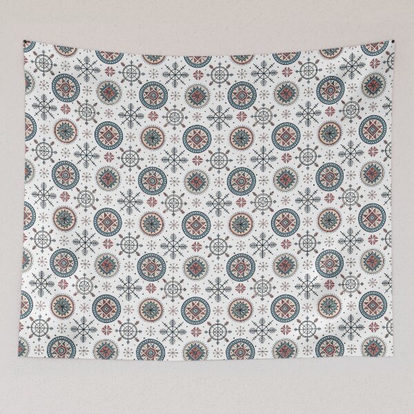 Item preview, Nordic Birthday Rosette Marks | Folk Geometry designed and sold by Shuga-Design.