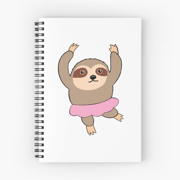 Item preview, Cute Sloth Ballet Dancer In Pink Tutu designed and sold by DisynePluss.