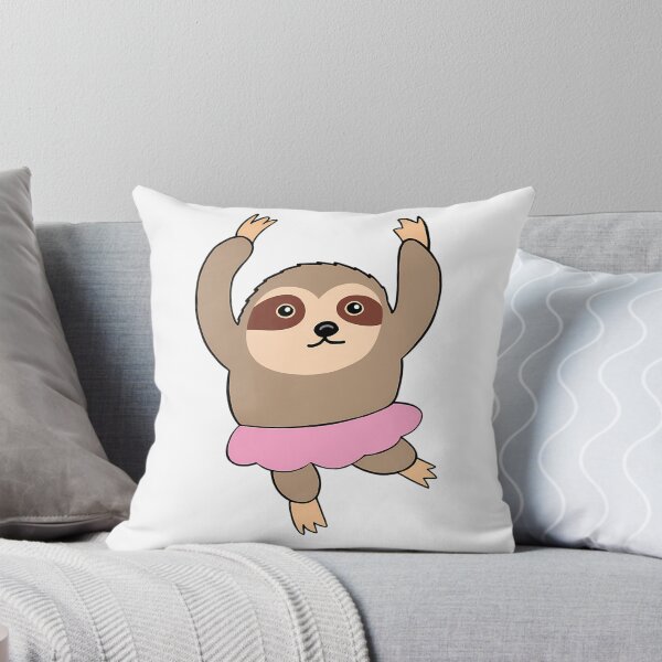 Item preview, Cute Sloth Ballet Dancer In Pink Tutu designed and sold by DisynePluss.