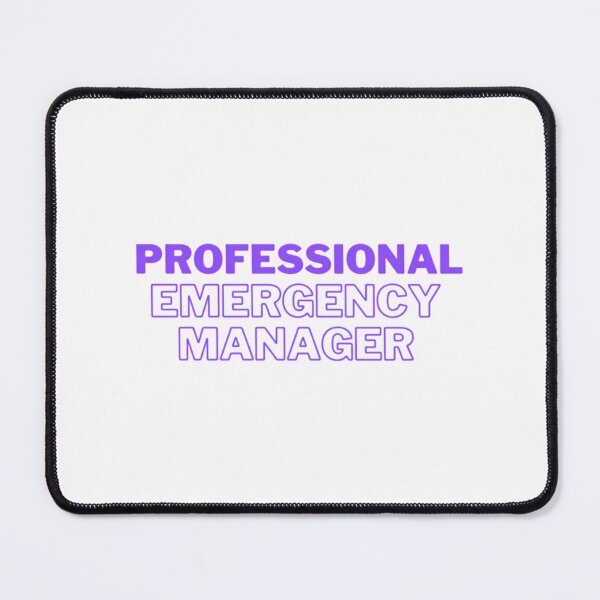 Item preview, Professional Emergency Manager - In Purple designed and sold by RevolutionFourr.