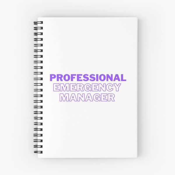 Item preview, Professional Emergency Manager - In Purple designed and sold by RevolutionFourr.