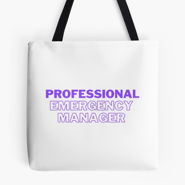 Item preview, Professional Emergency Manager - In Purple designed and sold by RevolutionFourr.