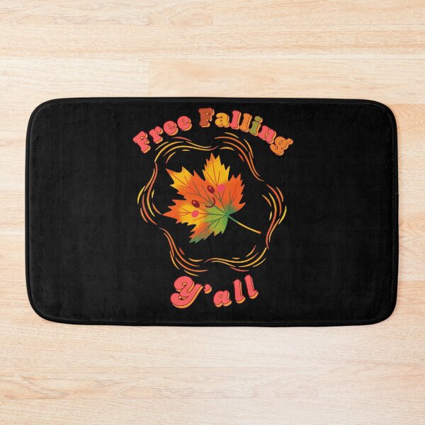 Item preview, Free Falling Y'all Cute Autumn Leaf Retro Fall Pun designed and sold by SunandShade.