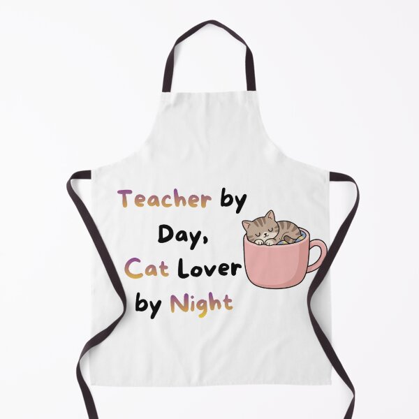 Item preview, Teacher By Day Cat Lover By Night Funny Quote designed and sold by Med-BSSFD.