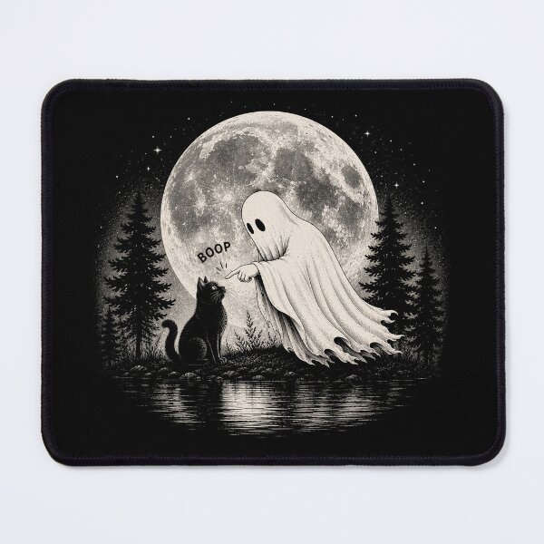 Item preview, ghost Boop Dog Retro Funny Meme Dog Lovers designed and sold by Kladhadredo.
