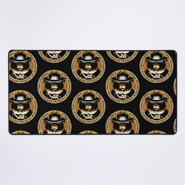 Item preview, Only Livable Wages Can Prevent Warehouse Fires Smokey Bear designed and sold by BurdenArts.