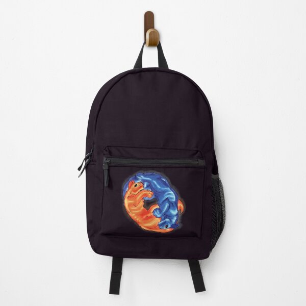 Item preview, Ying Yang Kitties - Orange & Blue Electrical designed and sold by AstralRavens.