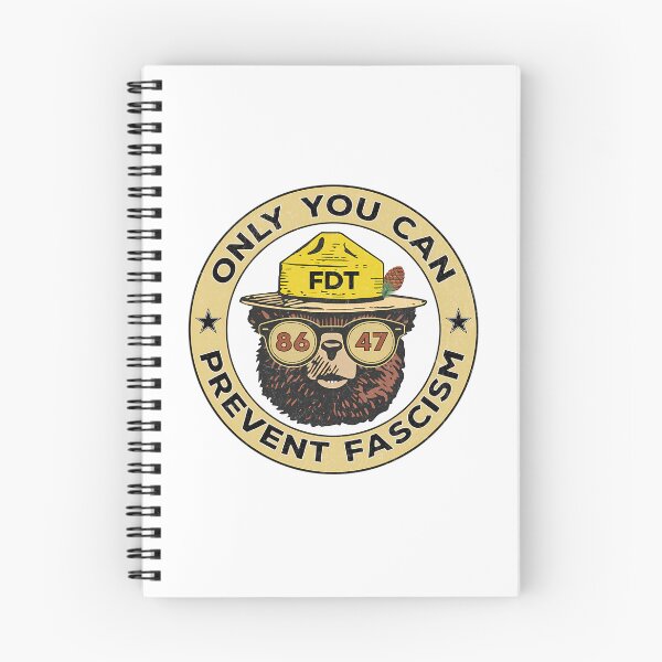 Item preview, Only You Can Prevent Fascism National Park Resist Bear Anti-Trump 8647 designed and sold by BurdenArts.