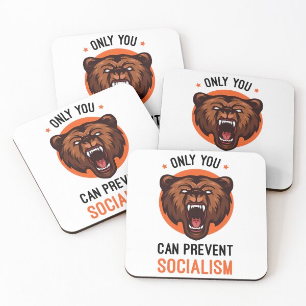 Item preview, Only You Can Prevent Socialism Smokey The Bear Prevent Socialism Smokey The Bear Color Smokey Th designed and sold by BurdenArts.