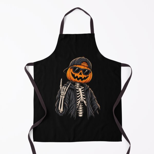 Item preview, Cool Pumpkin Head Skeleton Funny Halloween Jack O Lantern designed and sold by Kladhadredo.