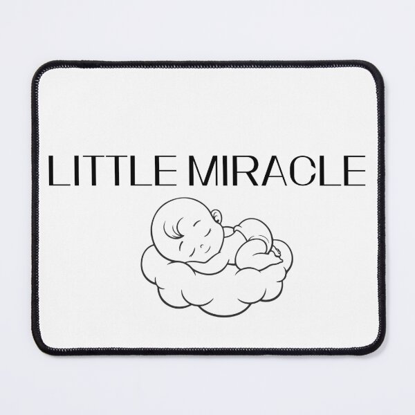 Item preview, Lille mirakel, sød sovende sky  .1  Baby typografi designed and sold by DanaDesigns2026.