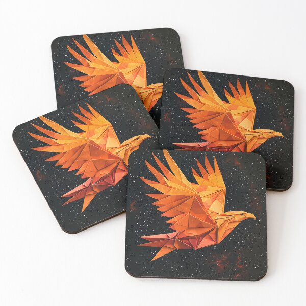 Item preview, 3d Render Of Geometric Eagle Spread Wings Float Digital designed and sold by Checho30.