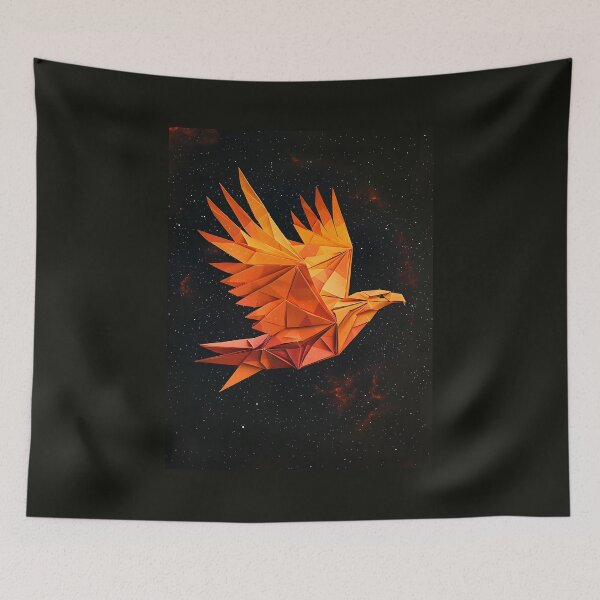 Item preview, 3d Render Of Geometric Eagle Spread Wings Float Digital designed and sold by Checho30.