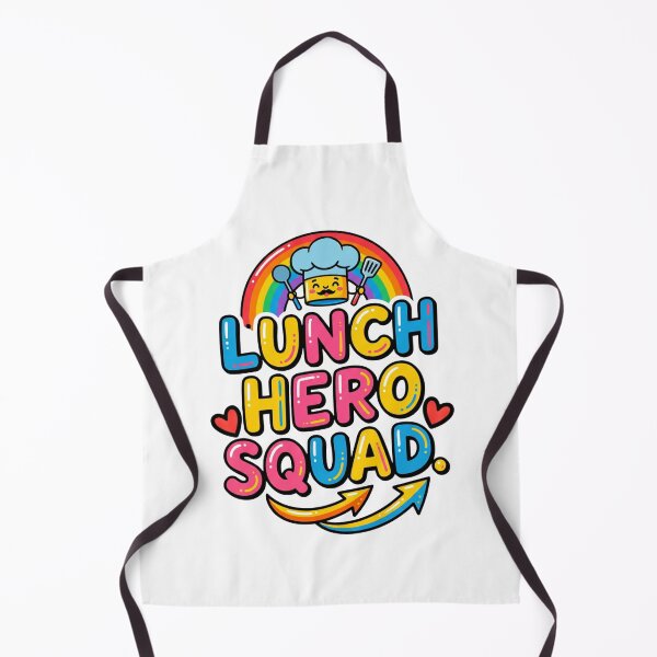 Item preview, school lunch hero squad cafeteria staff gift designed and sold by ArtDesignTp.