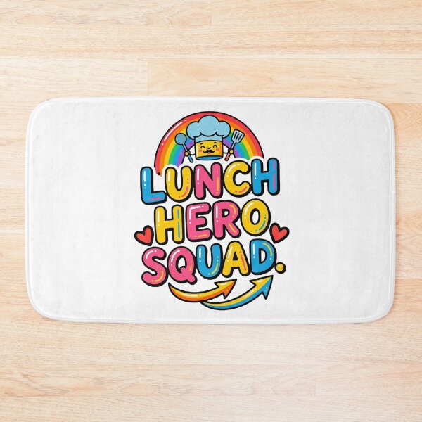 Item preview, school lunch hero squad cafeteria staff gift designed and sold by ArtDesignTp.