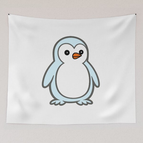 Item preview, Cute Minimalist Penguin | Clean Vector Mascot Design designed and sold by Pippo-Penguin.