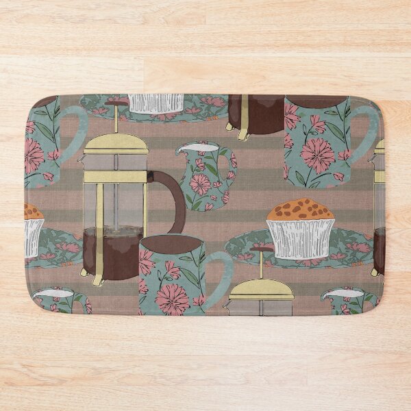Item preview, Coffee Time and Cranberry Muffin Illustration designed and sold by Penny Ward Marcus.