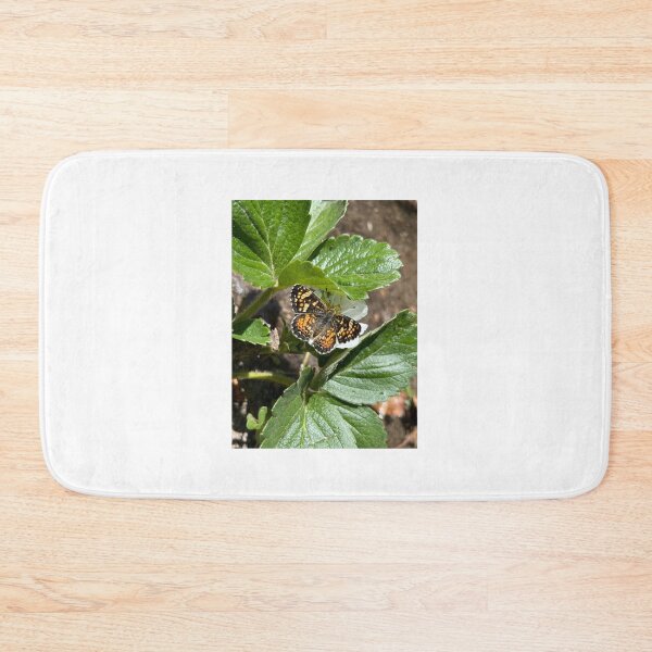 Item preview, Butterfly on a Strawberry Plant designed and sold by BeachBumFamily.