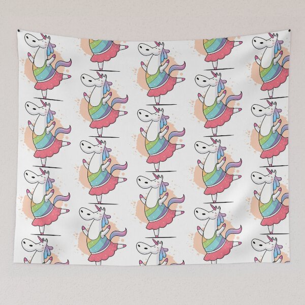 Item preview, Rainbow Unicorn Ballerina designed and sold by DisynePluss.