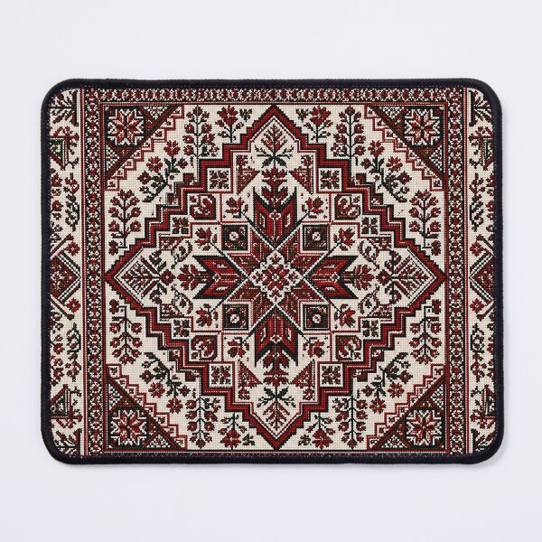 Item preview, Traditional Palestinian Tatreez Pattern | Intricate Geometric Folk Embroidery designed and sold by BrainCurves.