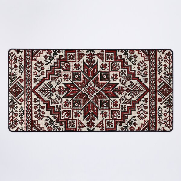 Item preview, Traditional Palestinian Tatreez Pattern | Intricate Geometric Folk Embroidery designed and sold by BrainCurves.