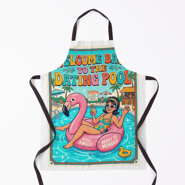 Item preview, WELCOME BACK TO THE DATING POOL | Funny Life Event / Situation Humor Graphic designed and sold by FitEnvy.