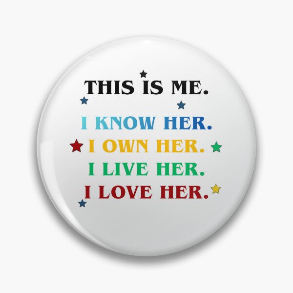 Item preview, This is Me- Know Her, Own Her, Live Her, Love Her designed and sold by MissLotusStudio.