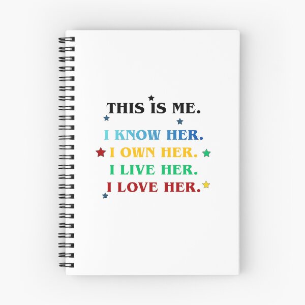 Item preview, This is Me- Know Her, Own Her, Live Her, Love Her designed and sold by MissLotusStudio.
