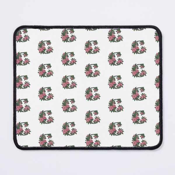 Item preview, Letter C Camellia Flower Monogram designed and sold by @Reikiama.