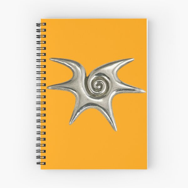 Item preview, Silver Spiral Star Pattern designed and sold by ForgottenTh1ngs.