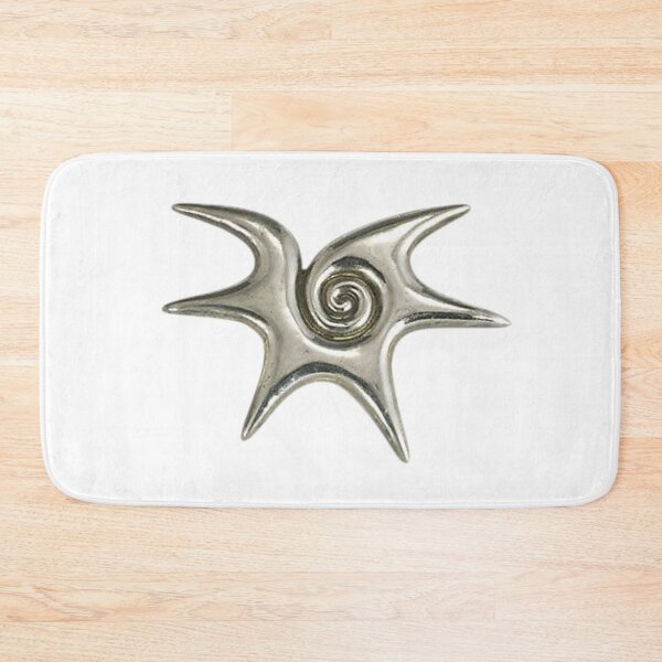 Item preview, Silver Spiral Star Pattern designed and sold by ForgottenTh1ngs.