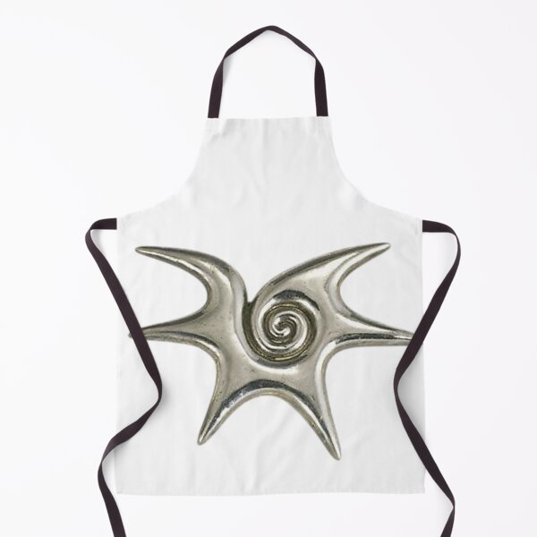 Item preview, Silver Spiral Star Pattern designed and sold by ForgottenTh1ngs.