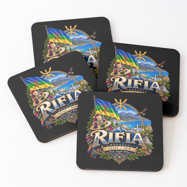 Item preview, Rifia Morocco Vintage Travel Poster - The Proud Moroccan designed and sold by SilverLook48.