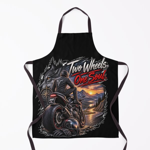 Item preview, Two Wheels One Soul Motorcycle designed and sold by Wild Ink Studio by Barbara.