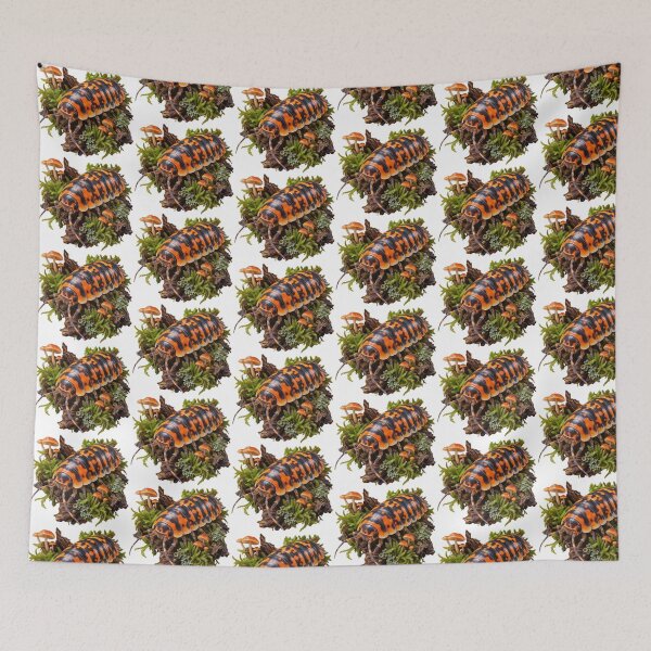 Item preview, Clown Isopod Goblincore Mushroom Moss Art designed and sold by Helt-enkelt.