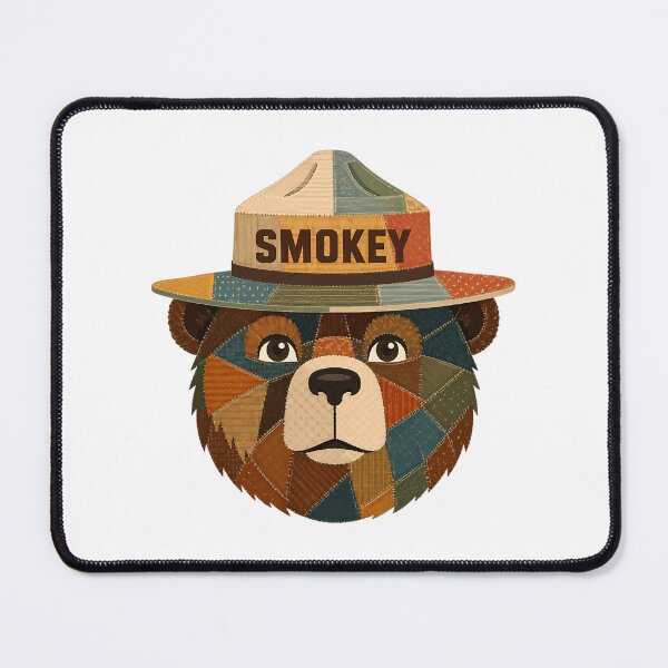 Item preview, Smokey The Bear Patchwork designed and sold by BurdenArts.