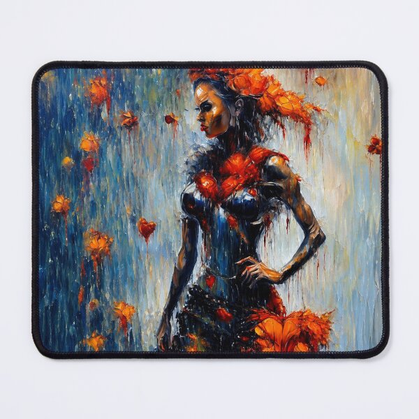 Item preview, Goddess of Fire and Flowers designed and sold by ZYVARENNE.