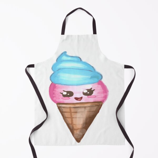 Item preview, Blue and Pink Ice Cream designed and sold by Rainbowland123.