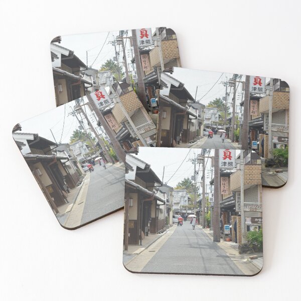 Item preview, Charming Narrow Shopping Street in Naramachi Nara designed and sold by MiraNadaPrints.