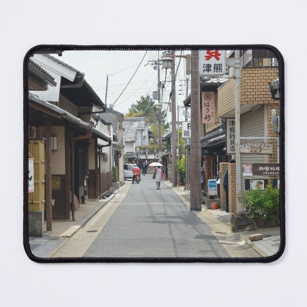 Item preview, Charming Narrow Shopping Street in Naramachi Nara designed and sold by MiraNadaPrints.