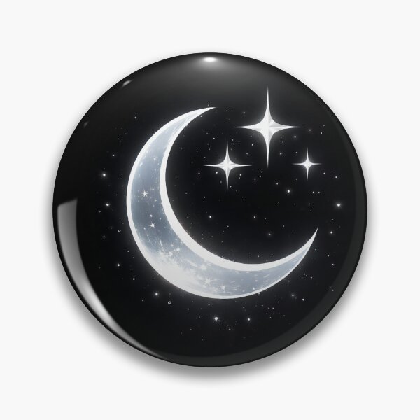 Item preview, The bright crescent moon designed and sold by PicParadiz.
