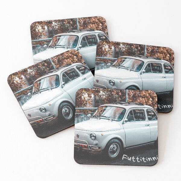Item preview, Futtitinni Vintage White Classic Car Italian Humor Design designed and sold by Copy Design Studio.