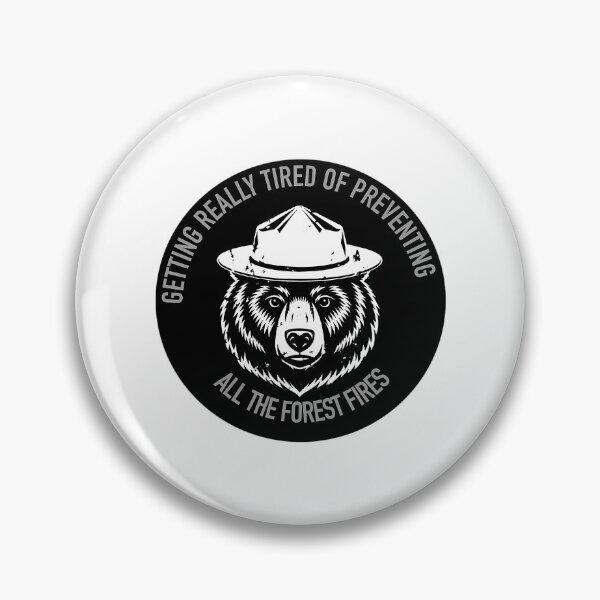 Item preview, The Forest Fires Are My Fault Smokey The Bear Psa designed and sold by BurdenArts.