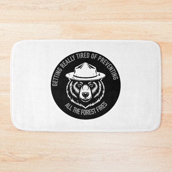 Item preview, The Forest Fires Are My Fault Smokey The Bear Psa designed and sold by BurdenArts.