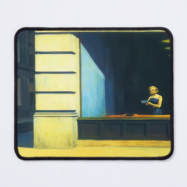 Item preview, Edward Hopper (10) - Edward Hopper canvas designed and sold by LILLIANSTRANGEy.