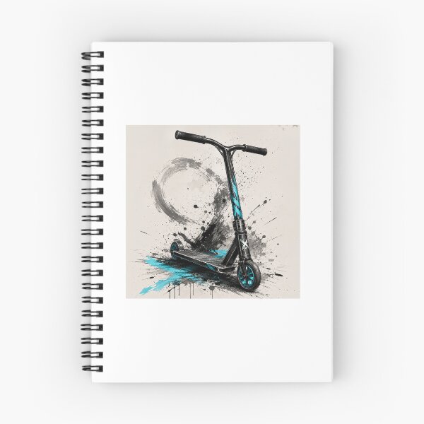 Item preview, Dynamic Blue Stunt Scooter Splash Art designed and sold by BB-BestBrand.