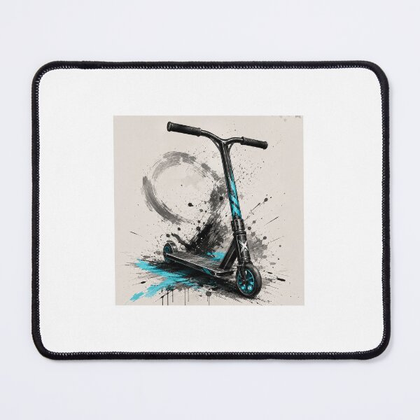 Item preview, Dynamic Blue Stunt Scooter Splash Art designed and sold by BB-BestBrand.
