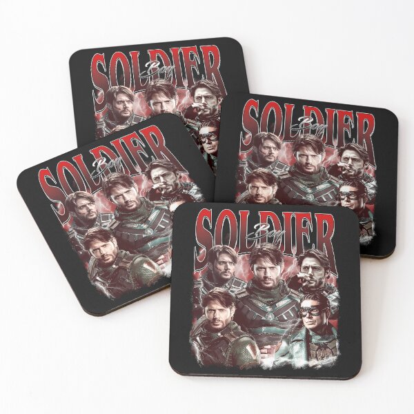 Item preview, Vintage Soldier Boy The Boys Hero Movie Fan Sticker designed and sold by HoldwestShopNow.